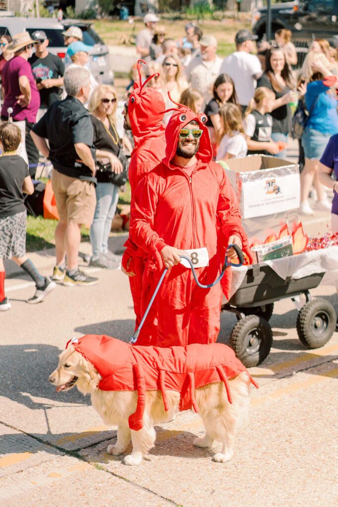 pup in a costume