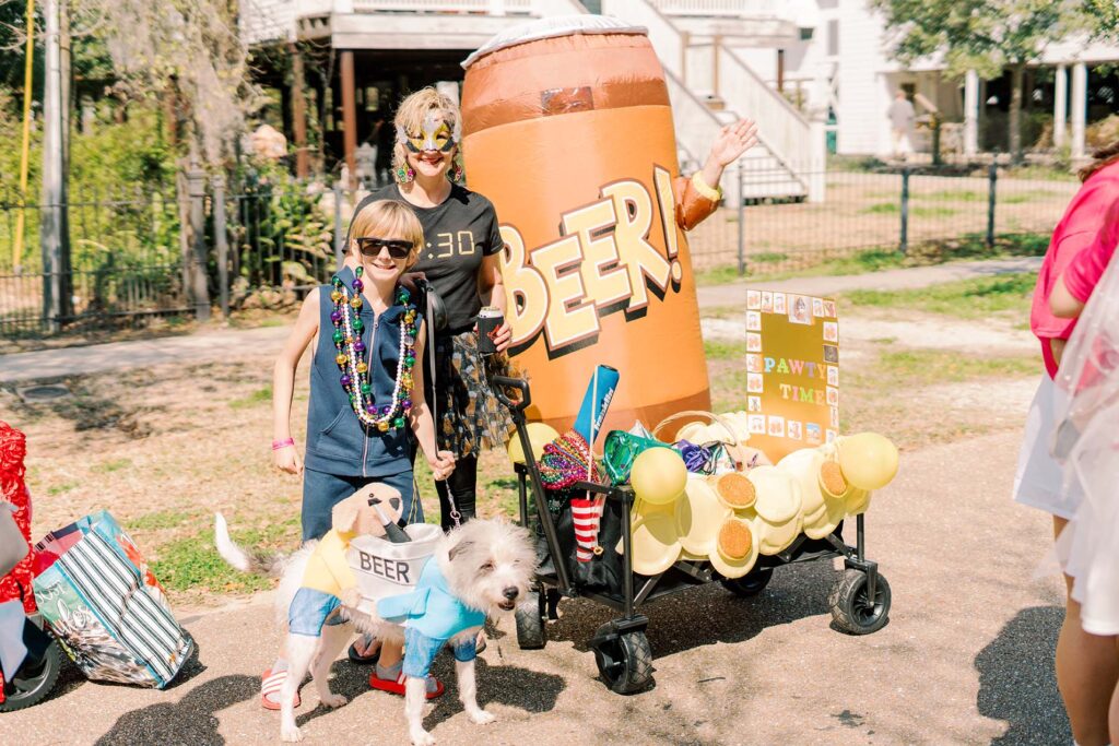 pups and owners in costume